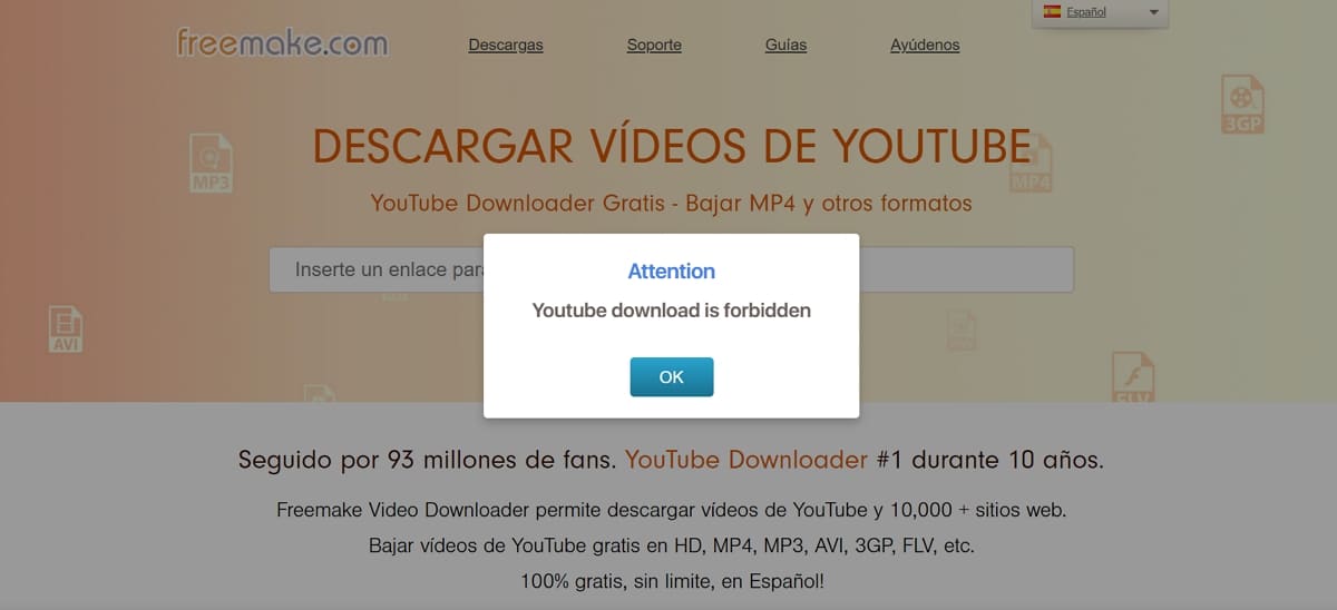 bajar videos de YouTube