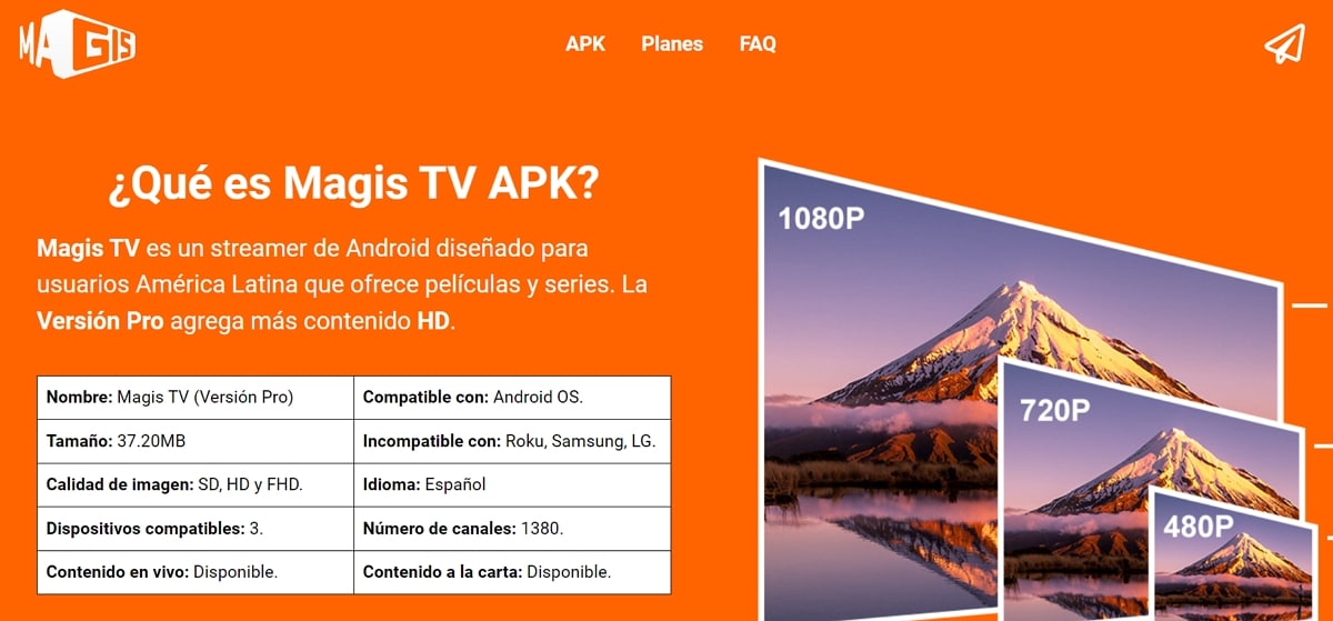 Magis TV es una buena alternativa a HDFull (Techopedia MagisTV).