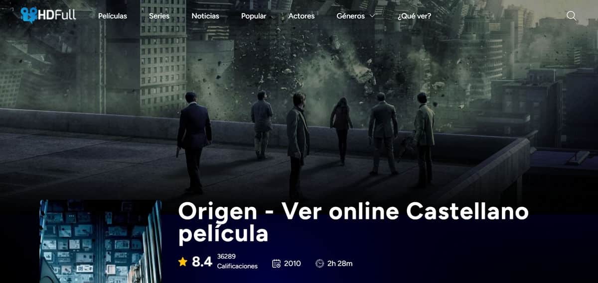 Elige la película o serie que quieres ver gratis