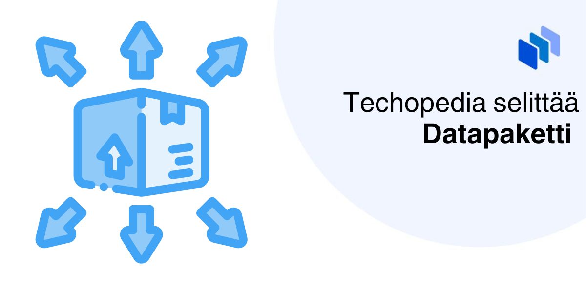 Datapaketti on pienistä datan palaisista koostettu paketti