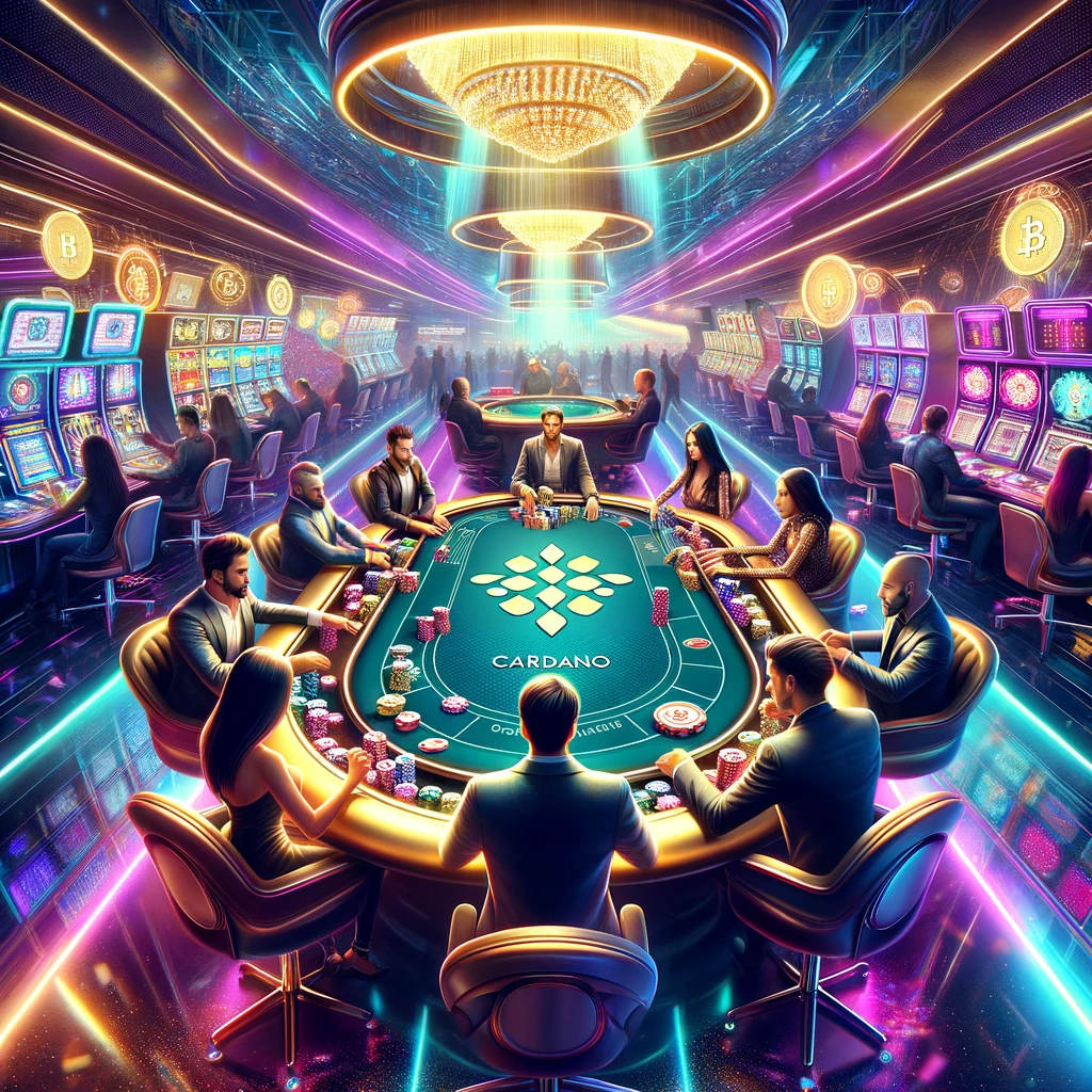 cardano gambling table