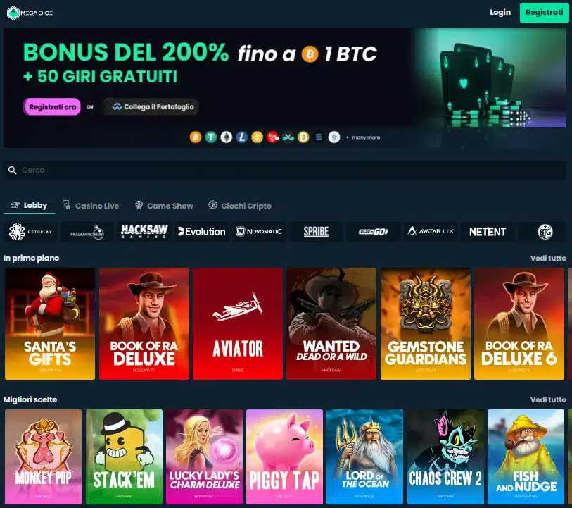 La guida definitiva alla crypto casino