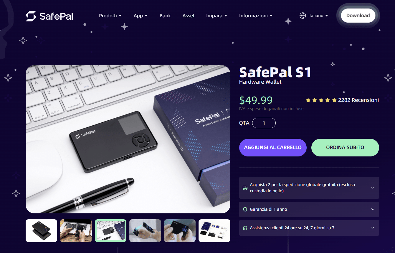 cold wallet - SafePal