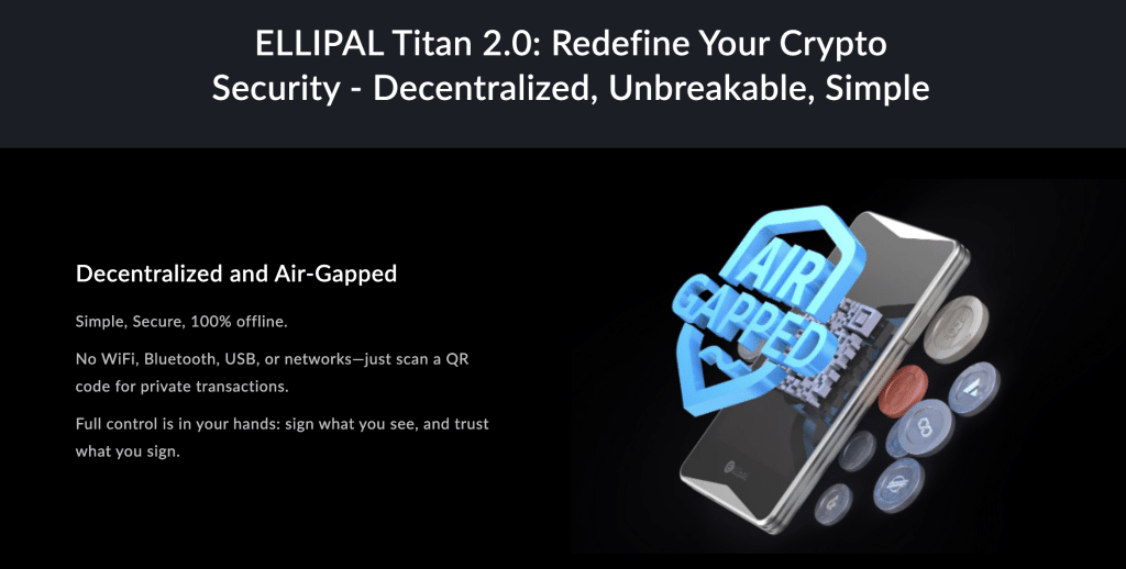 defi wallet - ellipal titan 2.0