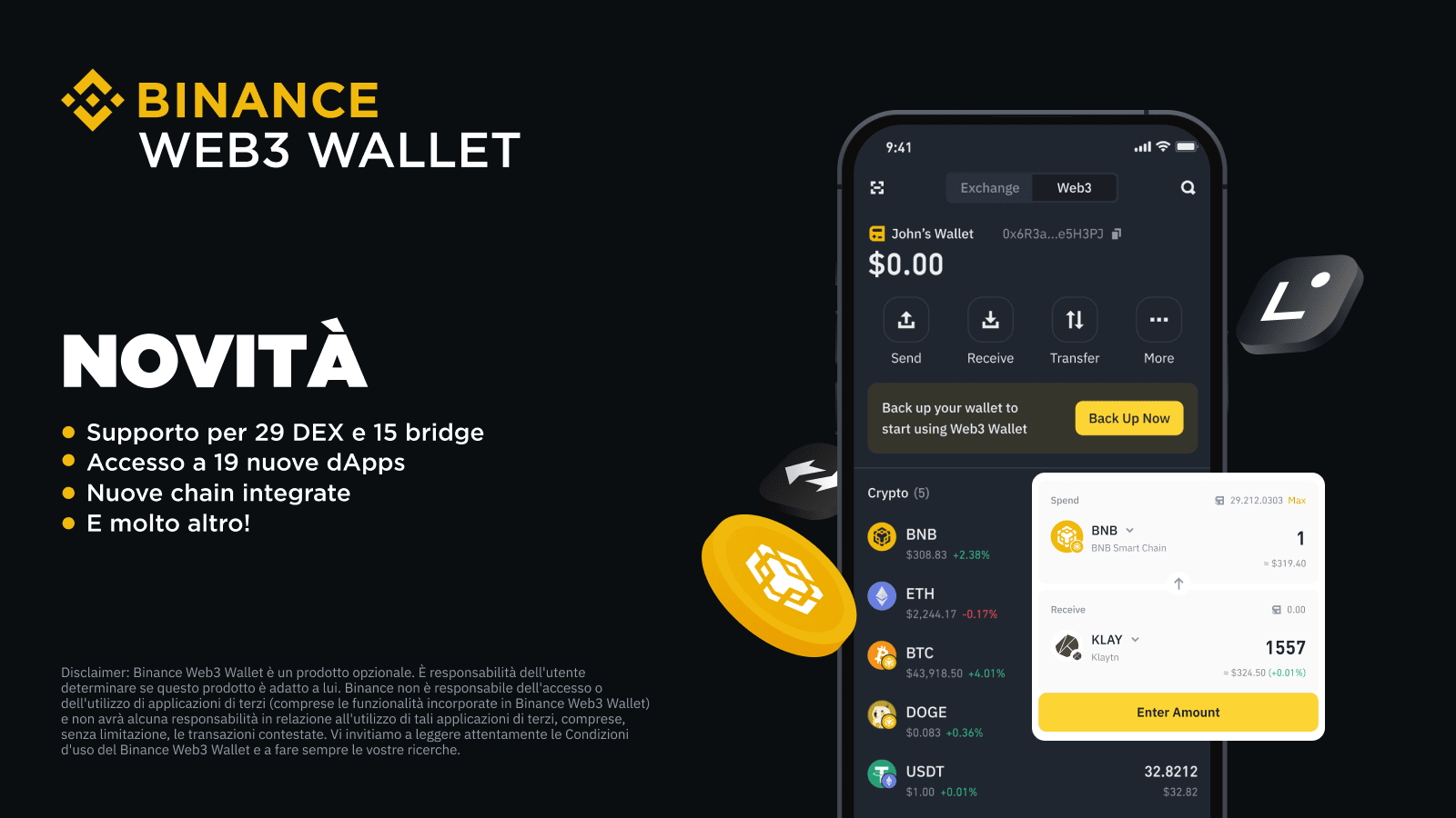 defi wallet - binance