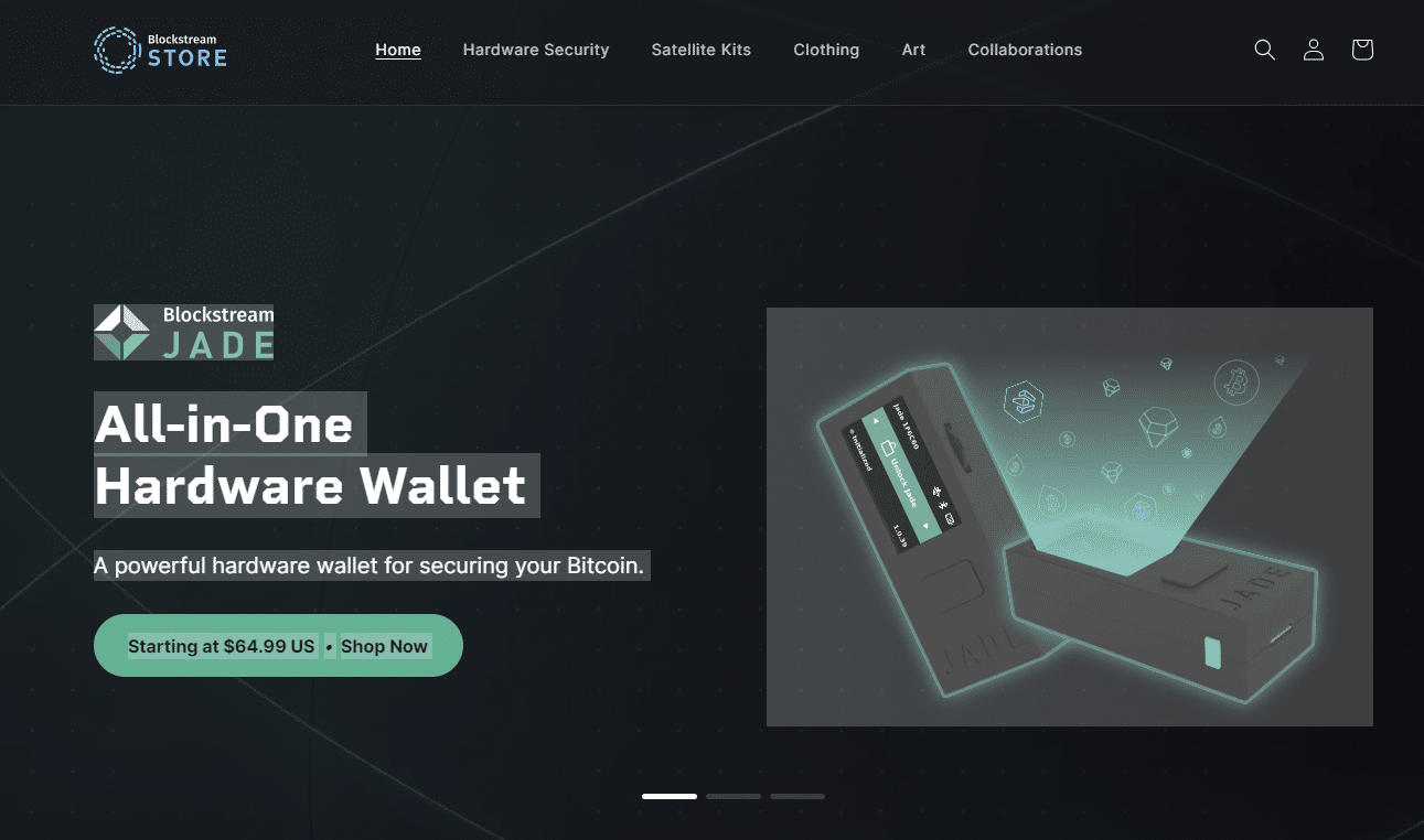 defi wallet - blockstream jade