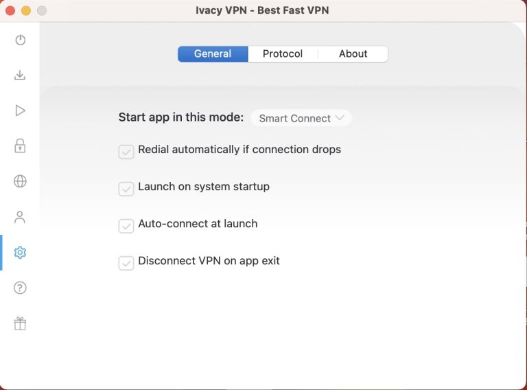 Ivacy VPN 킬 스위치