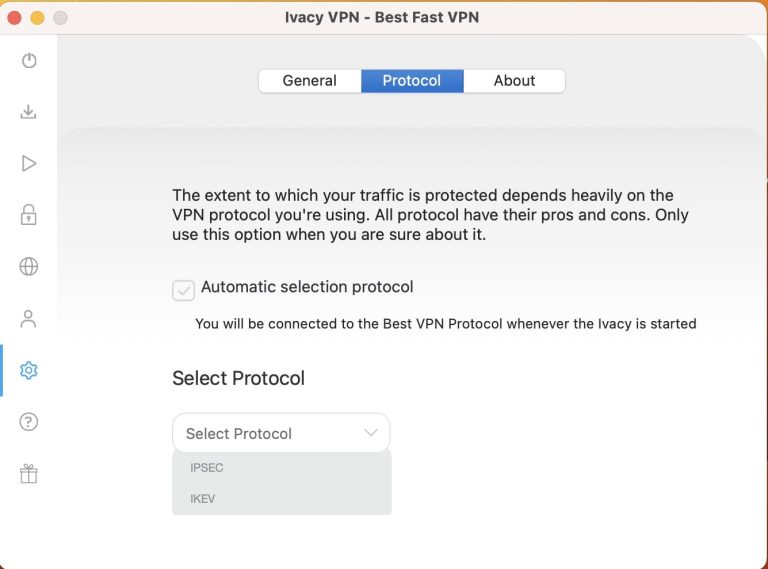 Ivacy VPN 맥