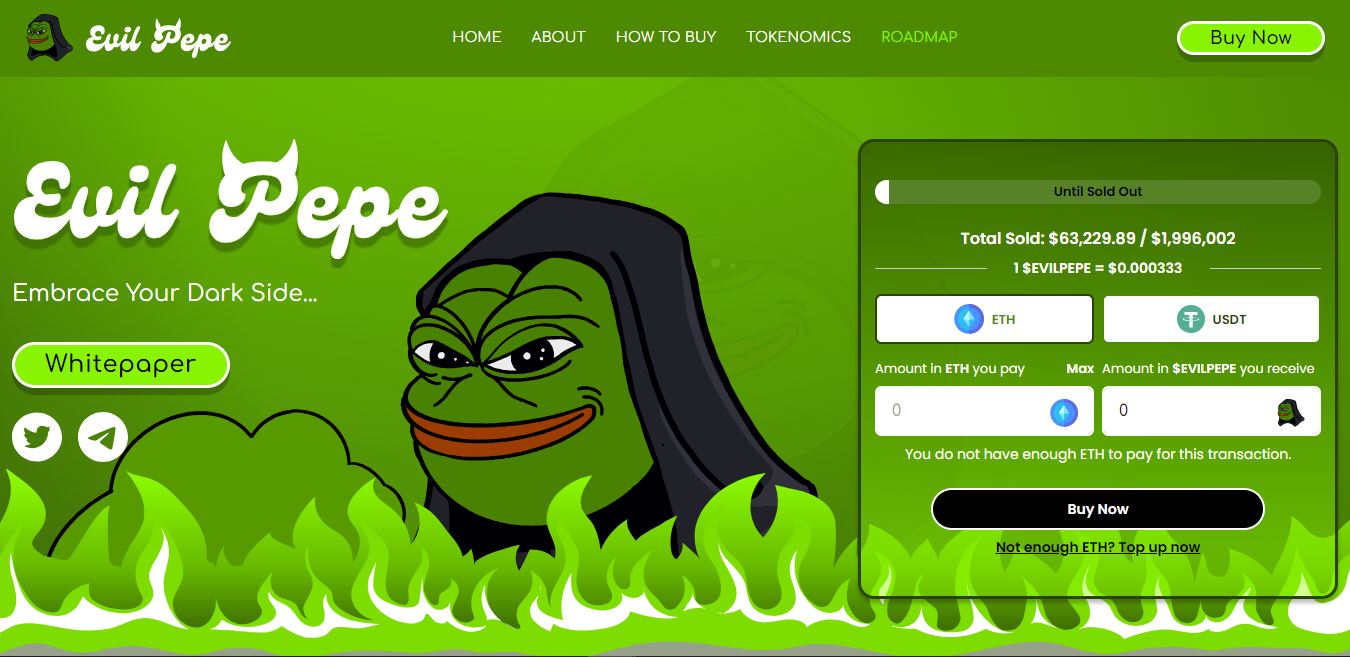 predikcia ceny evil pepe coin