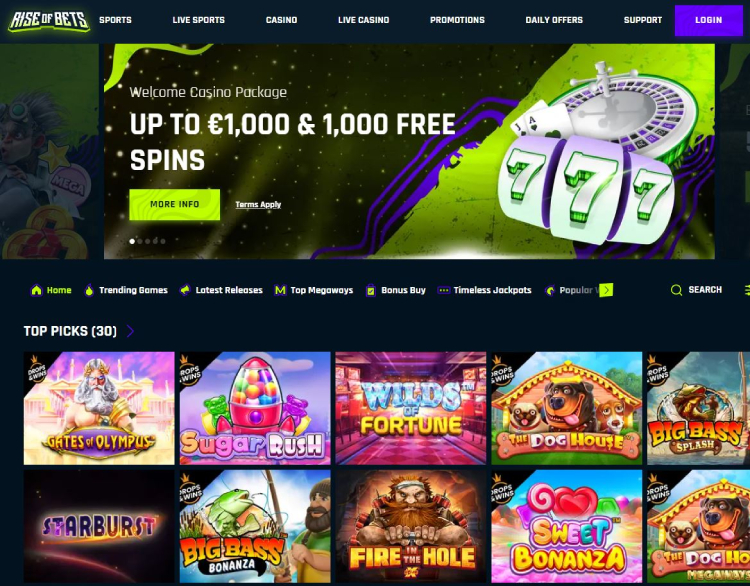 online casino international