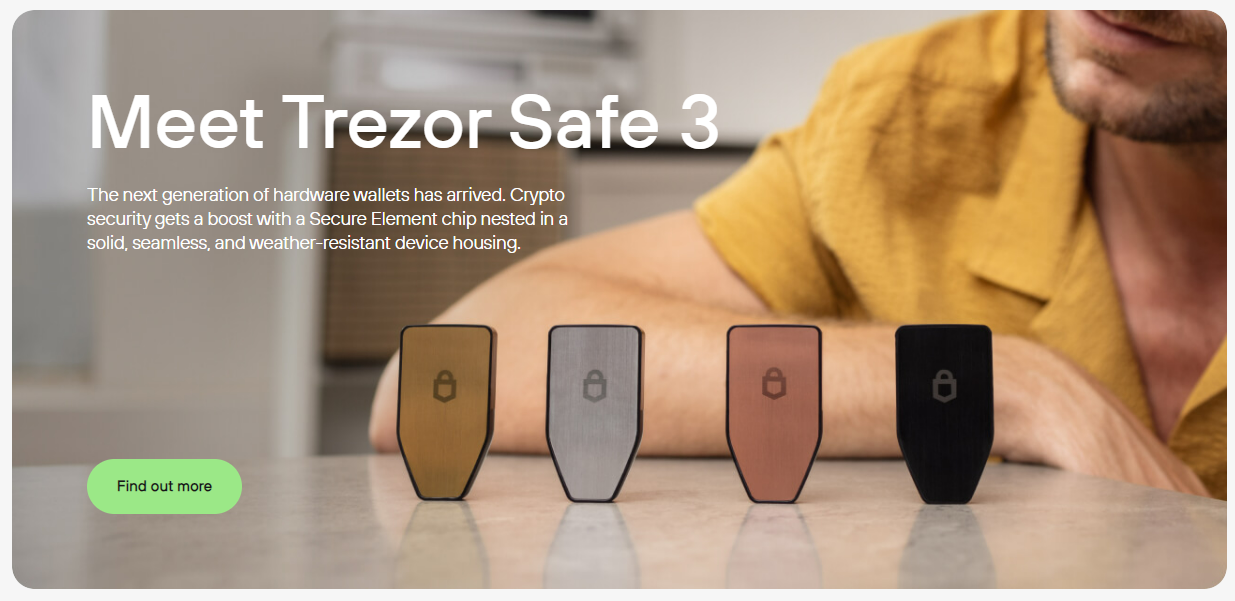 trezor defi wallet