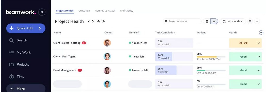 teamwork project management tools