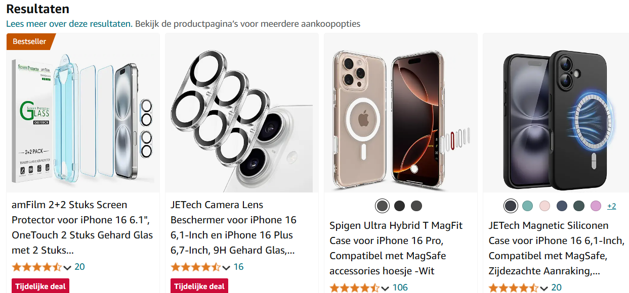 De Beste iPhone Black Friday Deals Smartphones en Accessoires