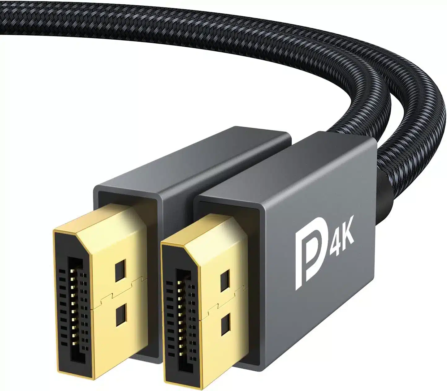 Eksempel på DisplayPort-kabel