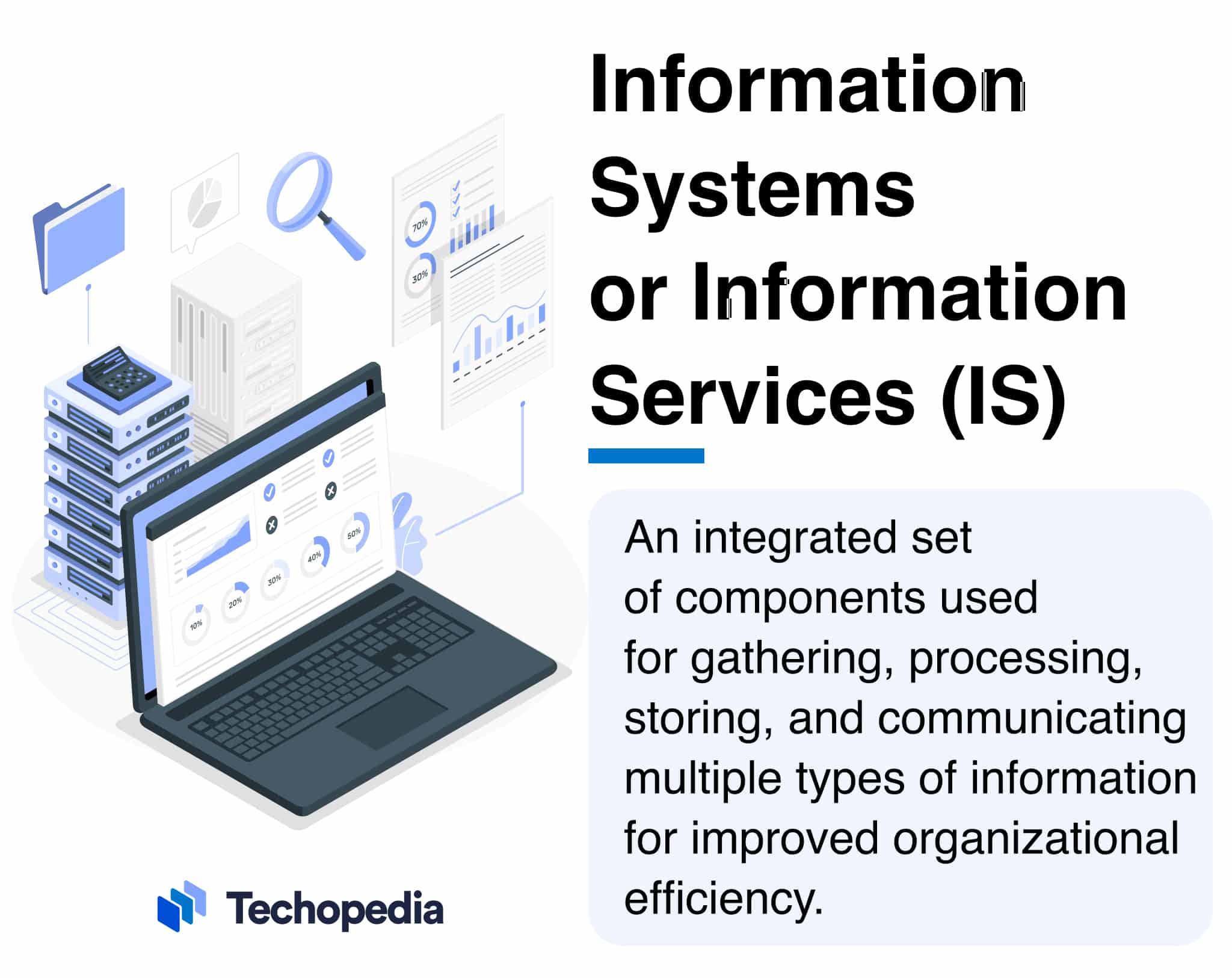 What are Information Systems or Information Services (IS)?