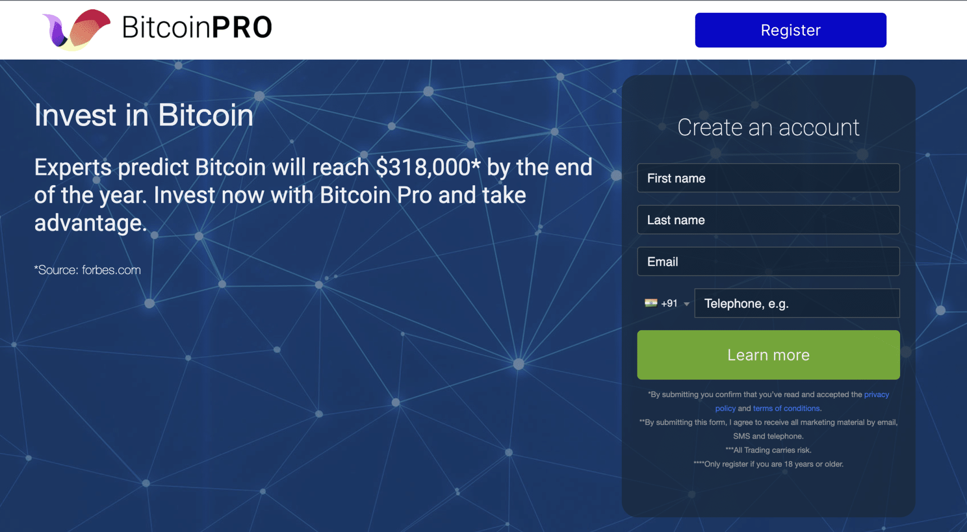 bitcoin pro app