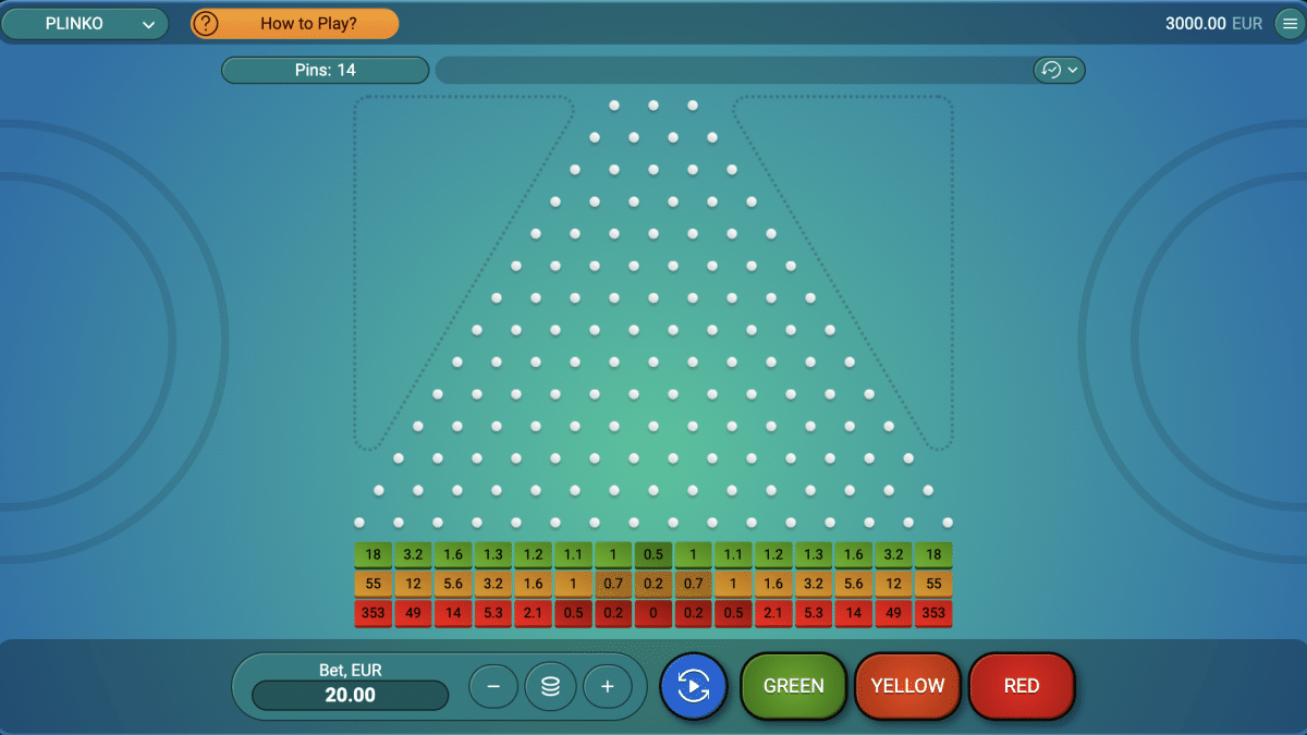 plinko casino game real money