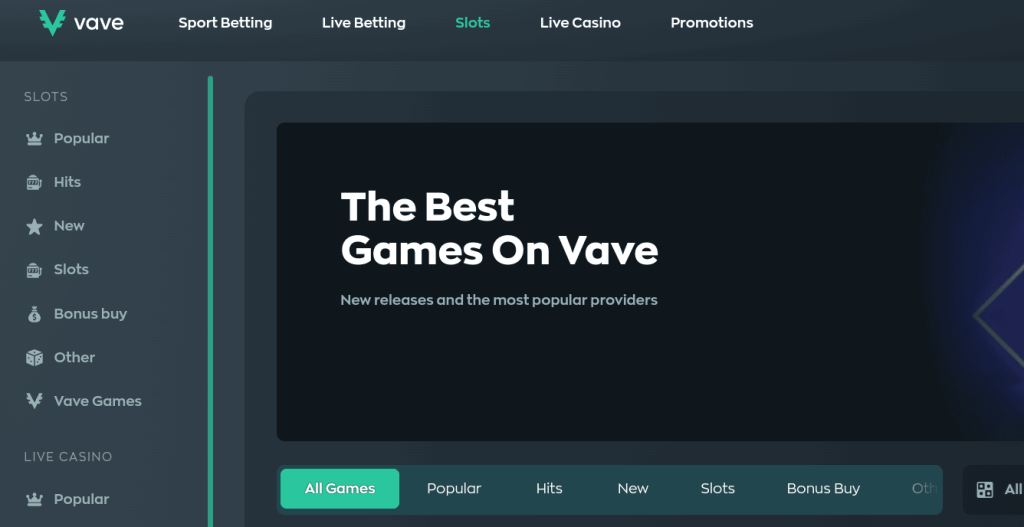 Vave bitcoin casino