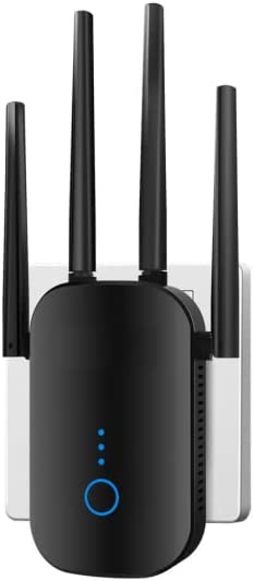 QLOCOM WiFi Extender WiFi Booster 1200Mbps Wireless Signal Booster