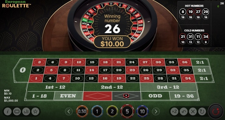online betting roulette