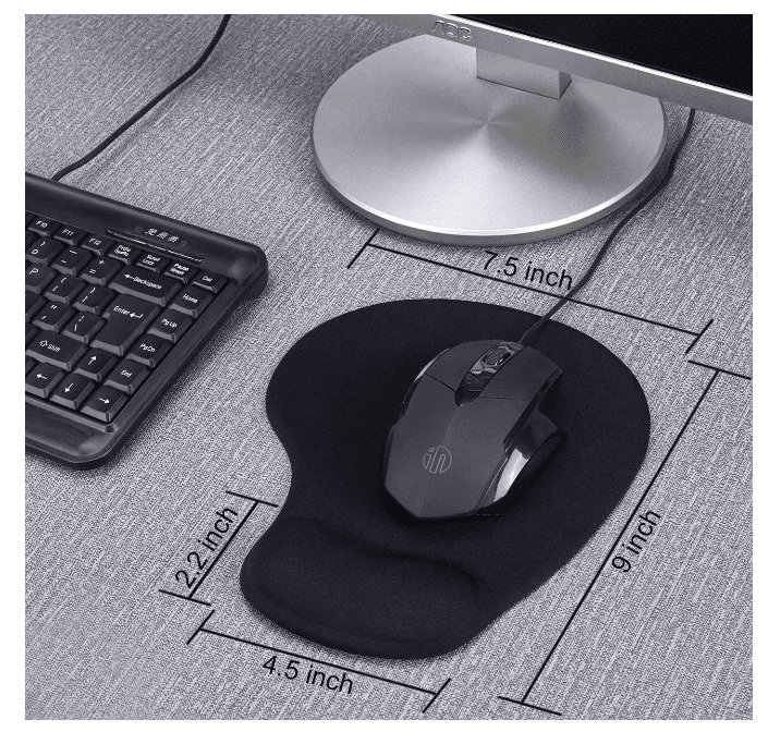 Dropship Cute Wrist Rest Support For Mouse Keyboard Computer Desk Ergonomic  Office Supplies Slow Rising PU Mouse Pad to Sell Online at a Lower Price