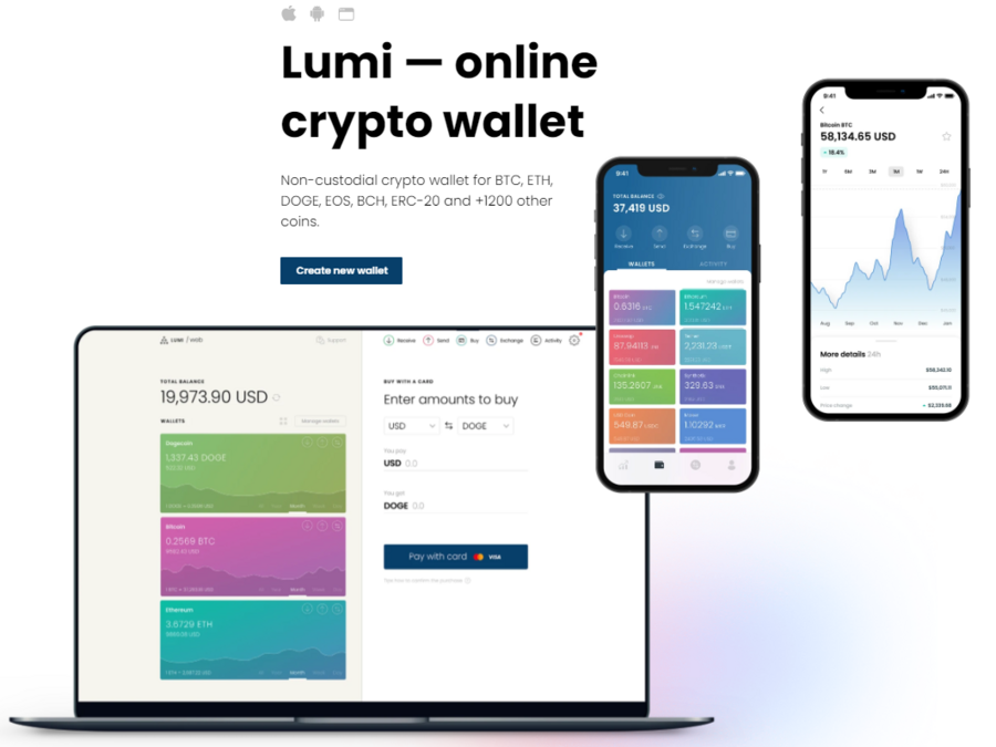 Lumi Crypto Bitcoin Wallet - Apps on Google Play