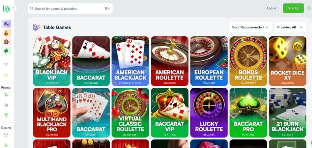 online tron casino