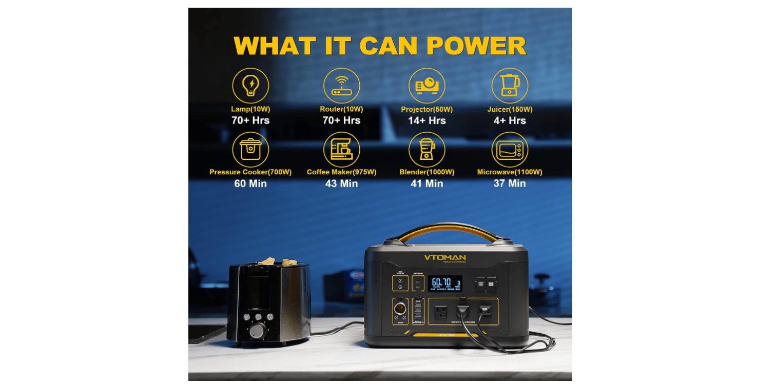 Portable Power Bank for Camping - Compact & Powerful