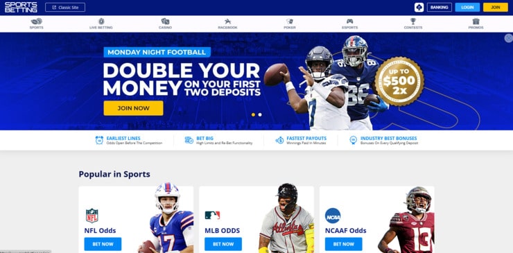 Top 5 NFL Betting Sites of 2023