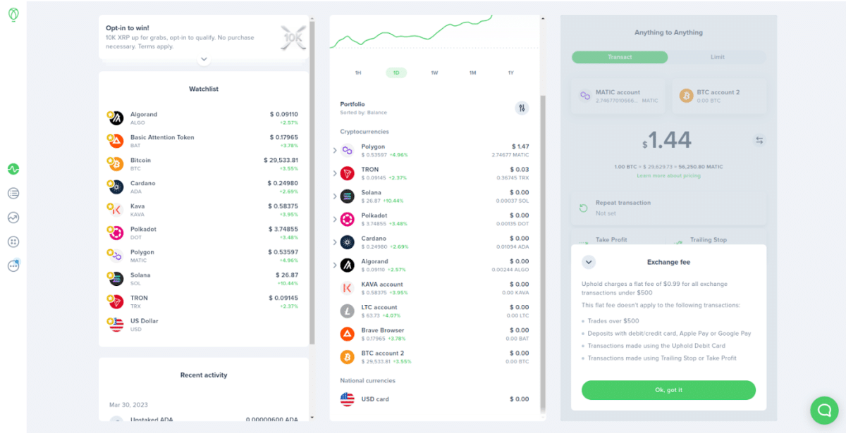 Options To Coinbase