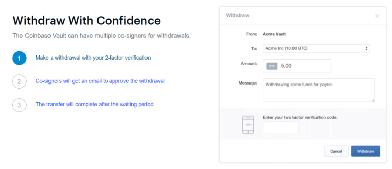 Coinbase Review Updated For November 2024   Coinbase Vaults 768x332 