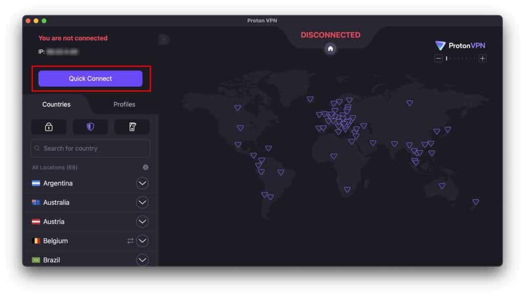 Conectando a un servidor VPN 