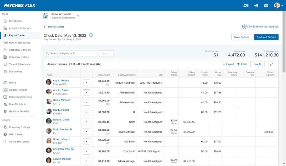 Gusto Payroll Vs Paychex Compared 2024: Price, Features, & More