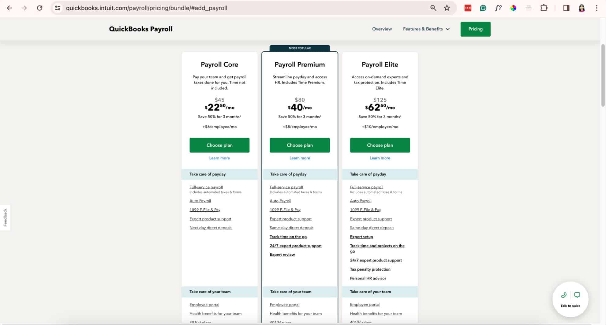 How To Do Payroll On QuickBooks Techopedia   Quickbooks Payroll Pricing Plans 1980x1064 