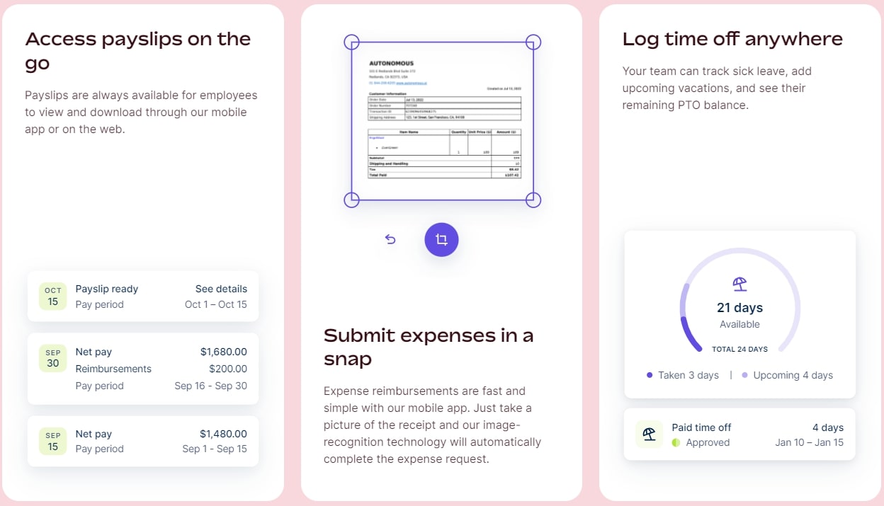 Best Payroll Apps For 2024 Pricing Features Pros And Cons Techopedia 1035