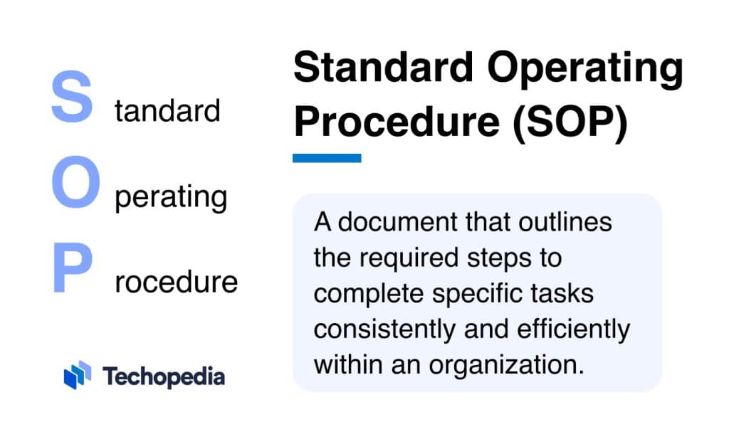 What is a Standard Operating Procedure (SOP)? Definition & Types