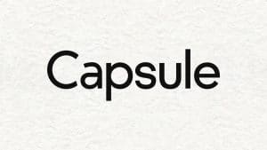 A logo of Capsule CRM