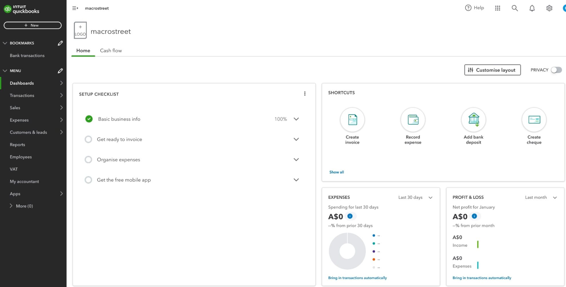 Best Accounting Software For Australian Businesses In 2024 Techopedia   QuickBooks Macrosheet 1980x1006 