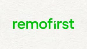 A logo with Remofirst