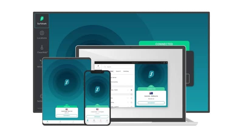 Surfshark VPN apps