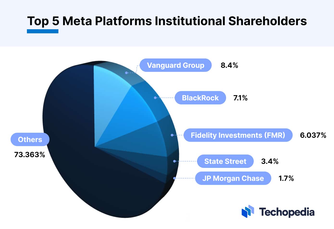 Who owns the most Meta stock?