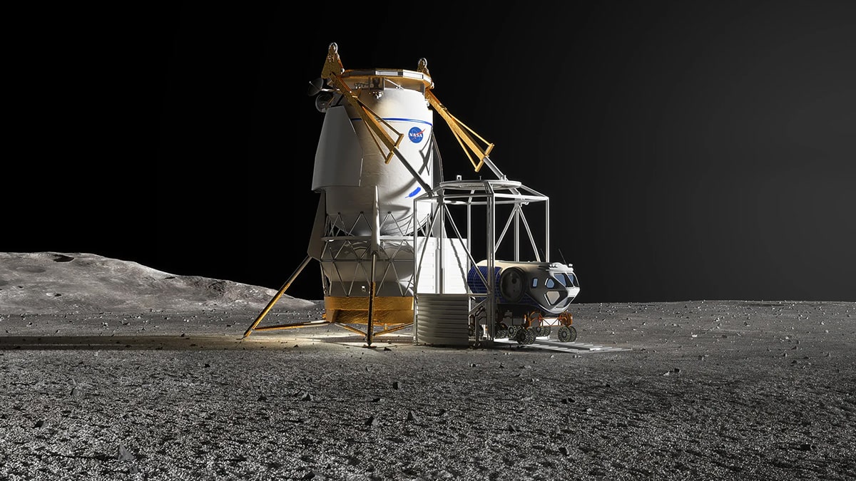 SpaceX, Blue Origin Start Work on Large Moon Cargo Landers - Techopedia