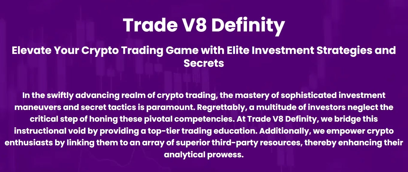 What is Trade V8 Definity