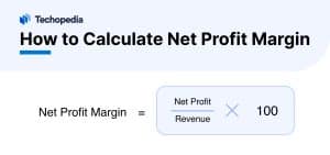 You can also work out the net profit margin, which is a percentage that shows how much profit a company makes relative to its revenue.