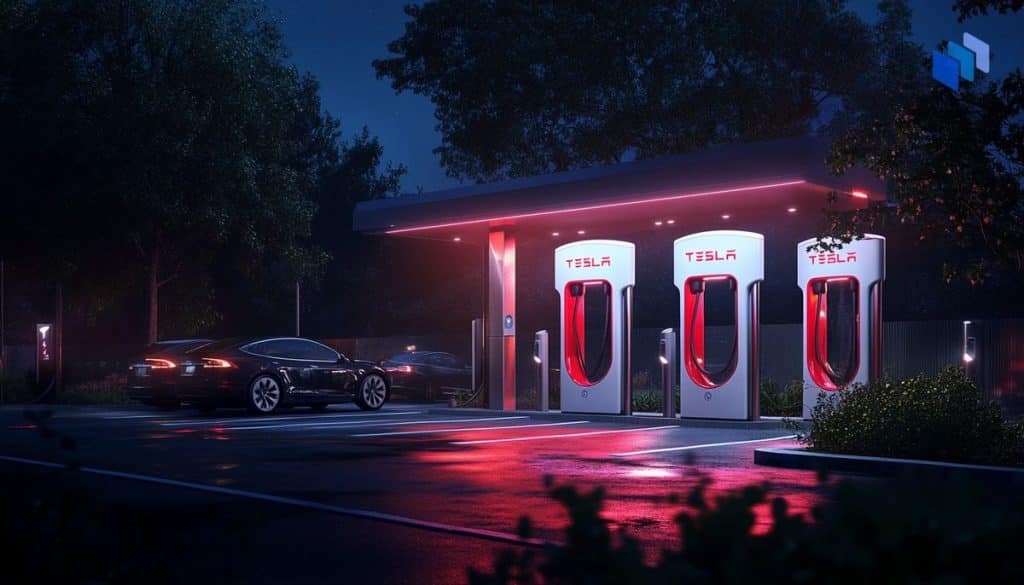 Tesla Tests V4 Superchargers at over 300kW