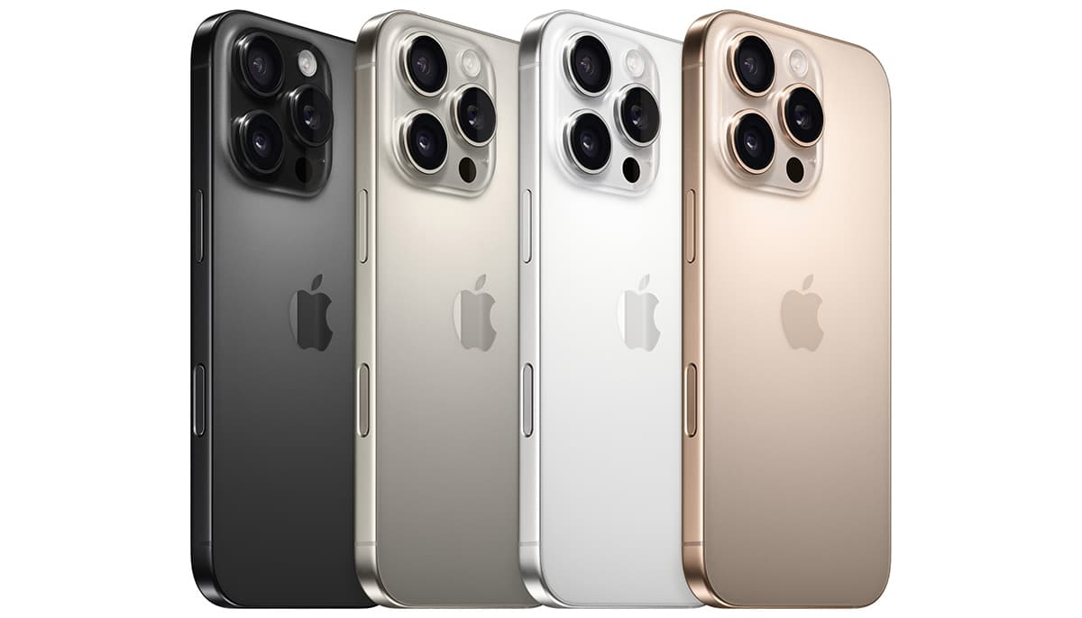 iPhone 16 Pro colors