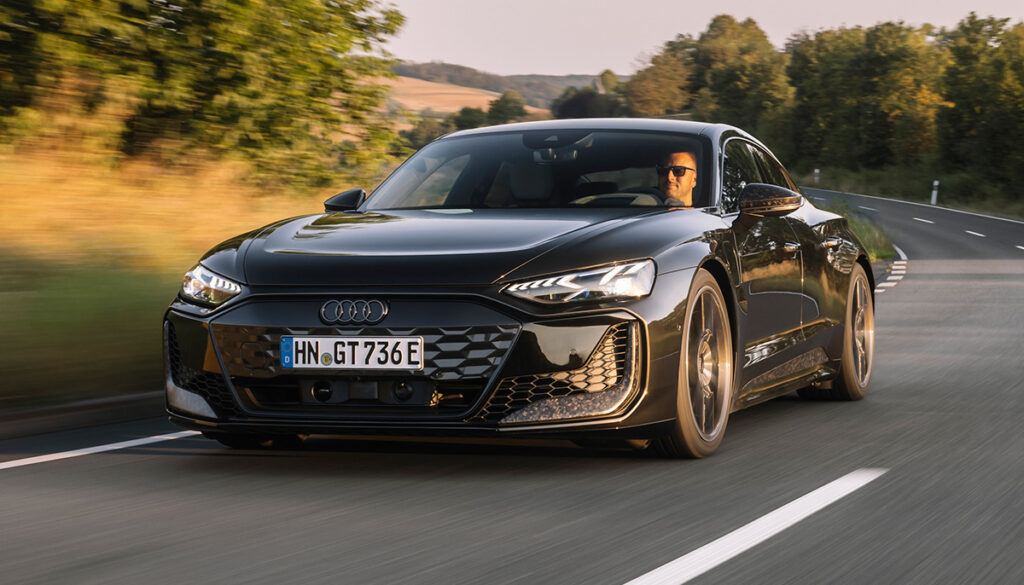 Audi’s Record-Setting 2025 RS E-Tron GT Performance Comes to the US